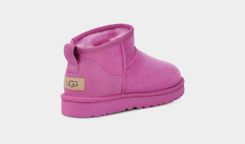 Kozaki Damskie Ugg Klasyczne Ultra Mini Fioletowe | SOC-850347