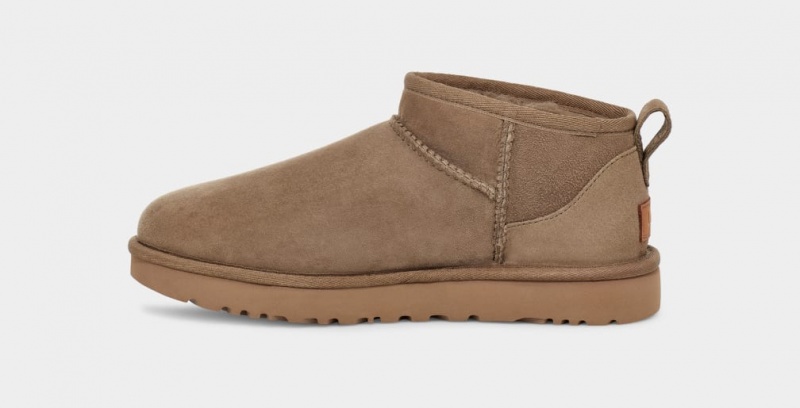 Kozaki Damskie Ugg Klasyczne Ultra Mini Brązowe | YVO-430596