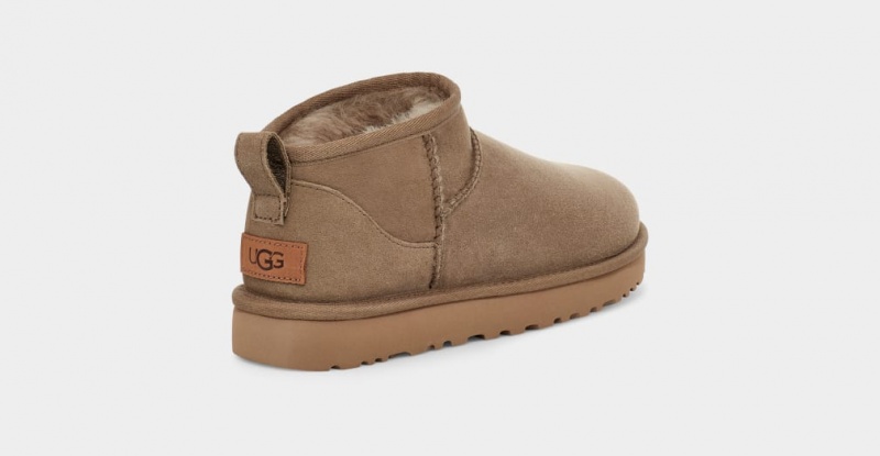 Kozaki Damskie Ugg Klasyczne Ultra Mini Brązowe | YVO-430596