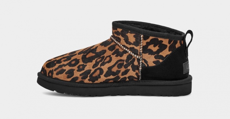 Kozaki Damskie Ugg Klasyczne Ultra Miniher Panterka | ZHC-304127