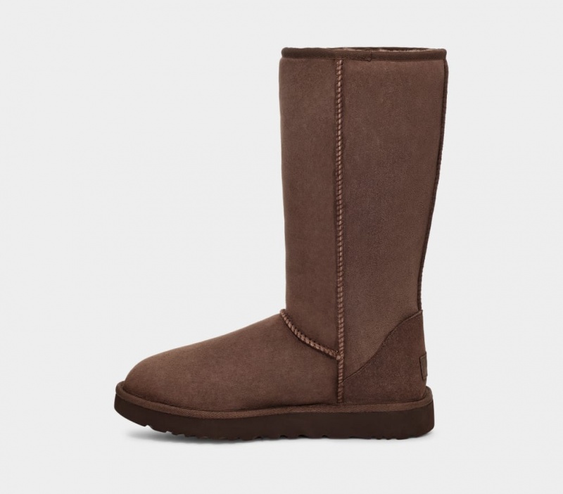 Kozaki Damskie Ugg Klasyczne Wysokie II Brązowe | QRO-893274