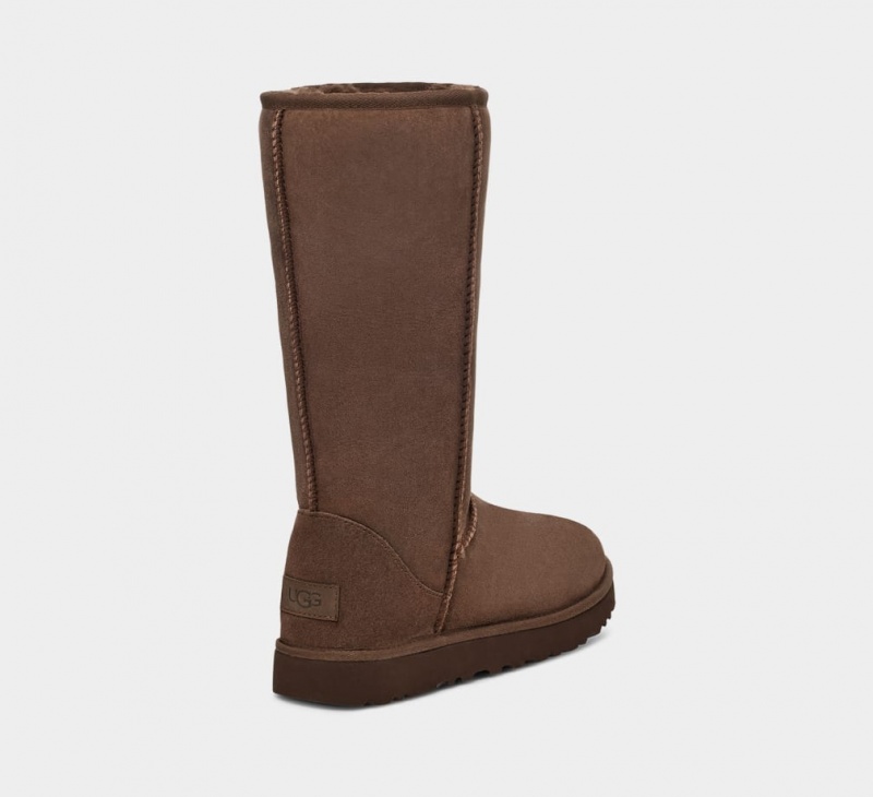 Kozaki Damskie Ugg Klasyczne Wysokie II Brązowe | QRO-893274