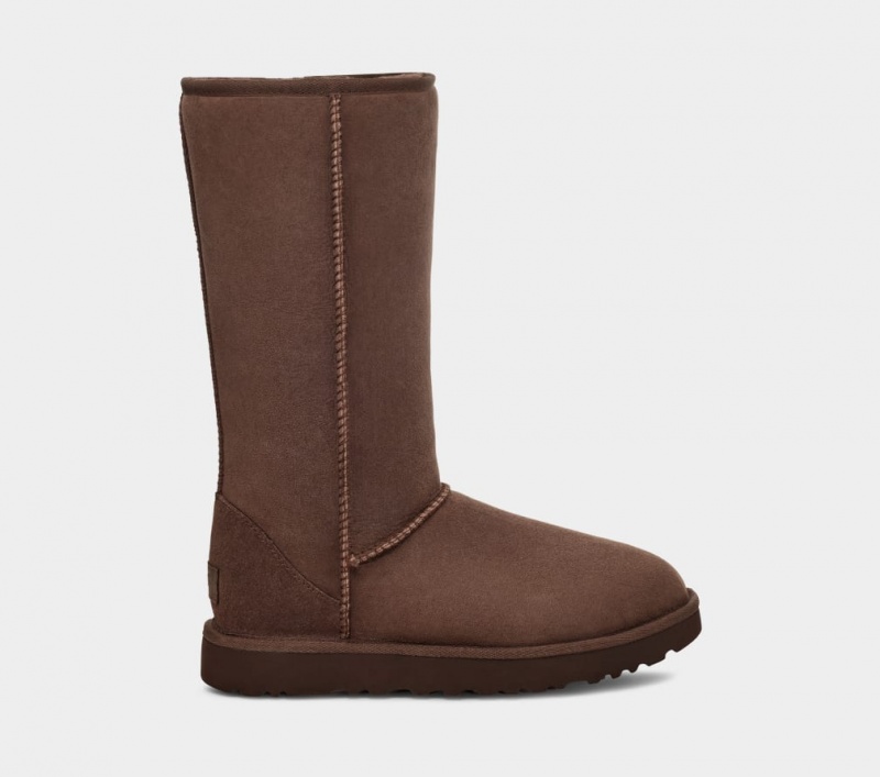 Kozaki Damskie Ugg Klasyczne Wysokie II Brązowe | QRO-893274