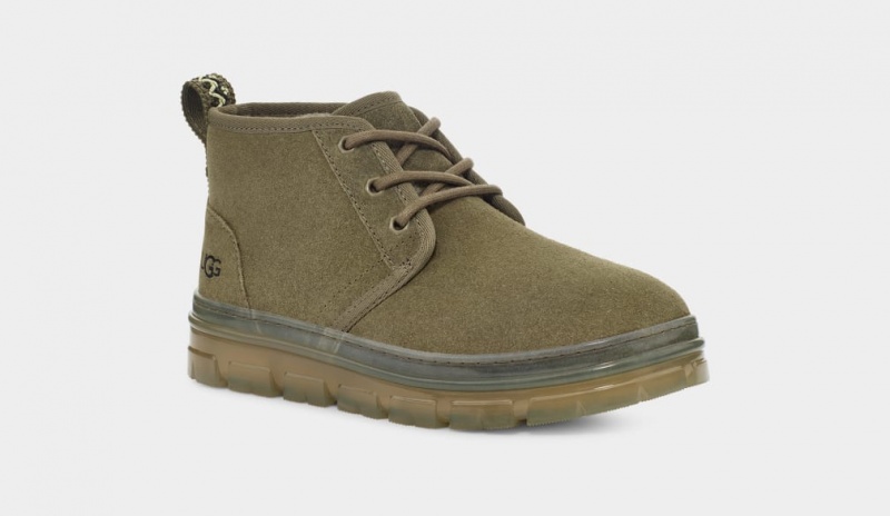 Kozaki Damskie Ugg Neumel Clear Oliwkowe | RDZ-250948