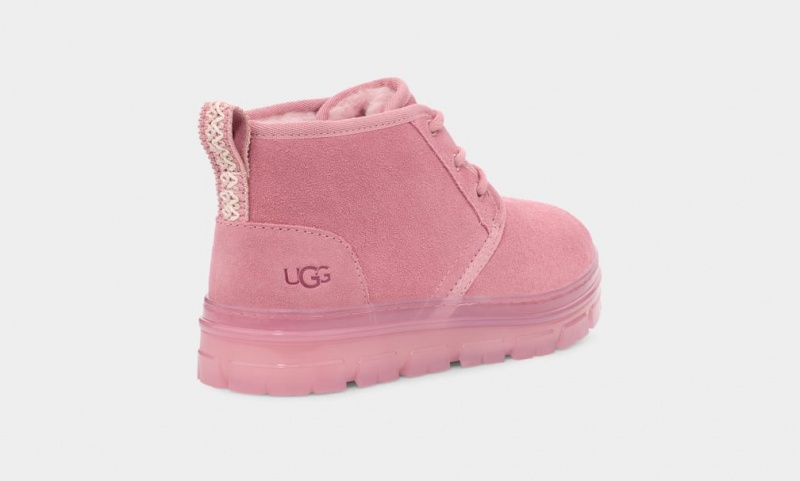 Kozaki Damskie Ugg Neumel Clear Różowe | DSU-408563