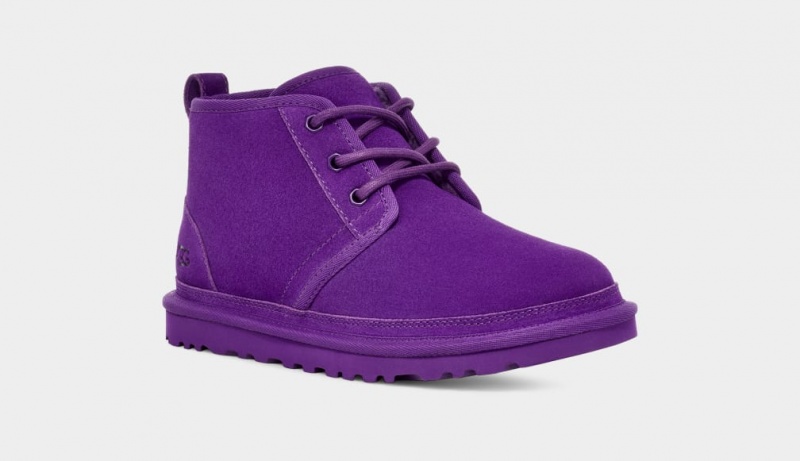 Kozaki Damskie Ugg Neumel Fioletowe | GPW-162874