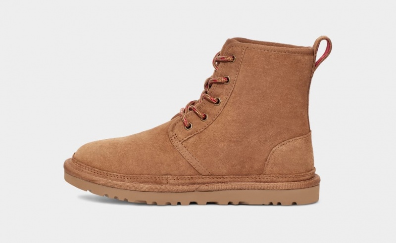 Kozaki Damskie Ugg Neumel High Brązowe | LIG-714306