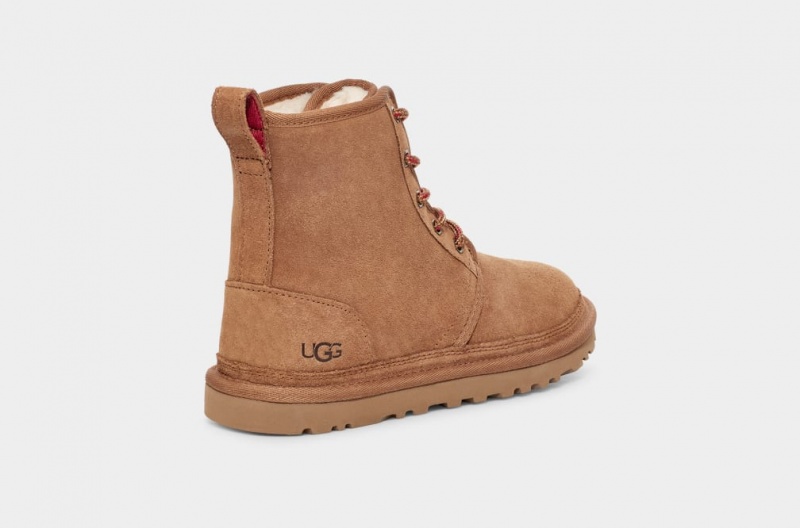 Kozaki Damskie Ugg Neumel High Brązowe | LIG-714306