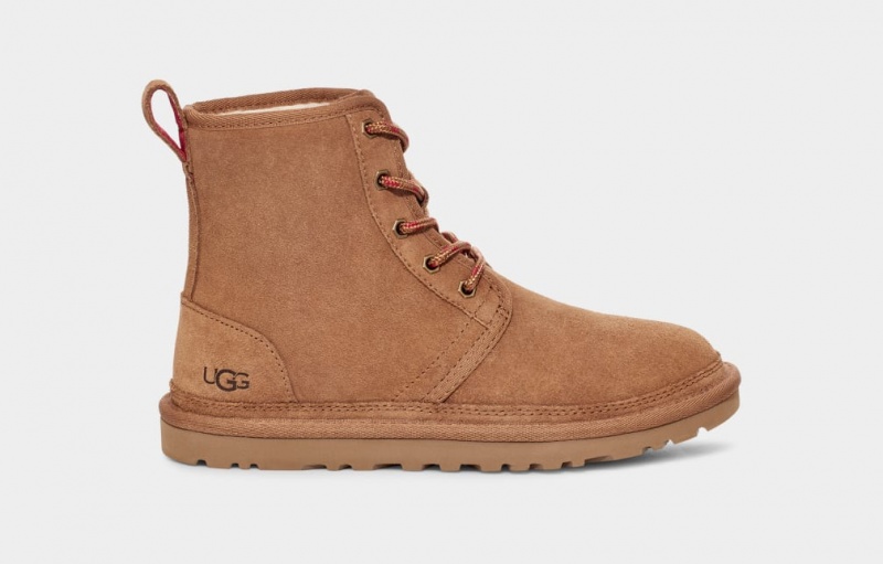 Kozaki Damskie Ugg Neumel High Brązowe | LIG-714306