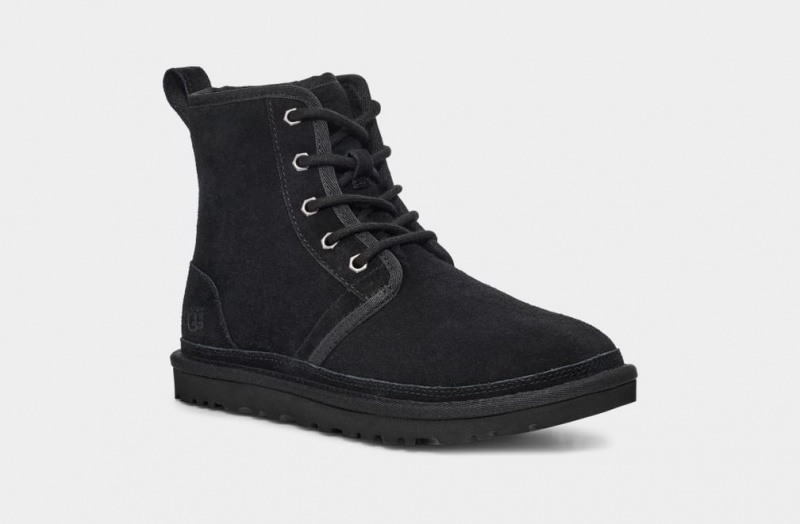 Kozaki Damskie Ugg Neumel High Czarne | OIE-728351