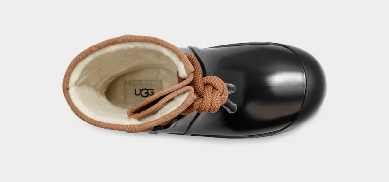 Kozaki Damskie Ugg Raincloud Koronkowe Zamszowe Brązowe | PJB-852136