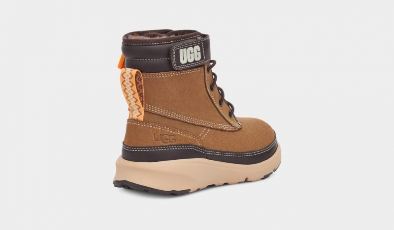 Kozaki Dziecięce Ugg Arren Weather Brązowe | PZE-098542