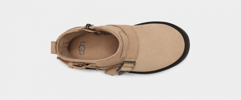 Kozaki Dziecięce Ugg Ashton Weather Brązowe | VML-857160