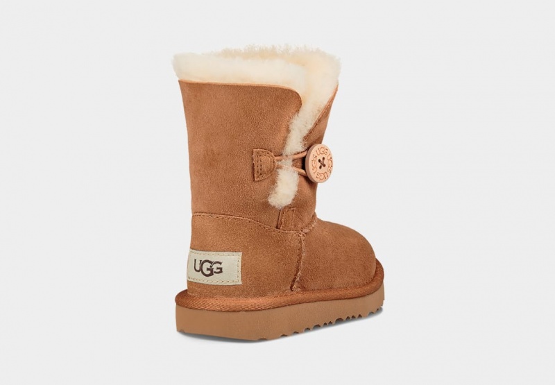 Kozaki Dziecięce Ugg Bailey Button II Brązowe | KQS-592476