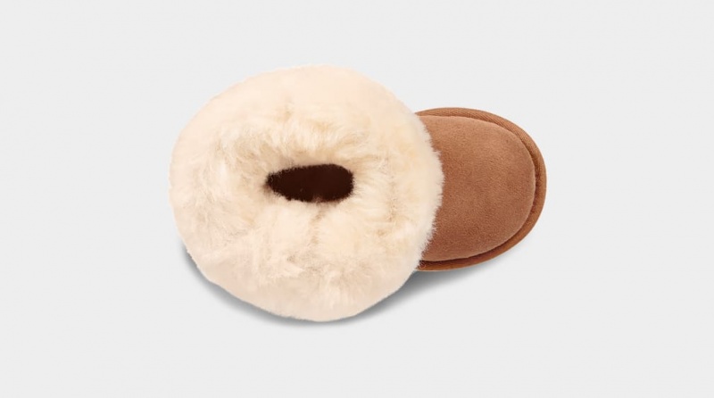 Kozaki Dziecięce Ugg Bailey Button II Brązowe | KQS-592476