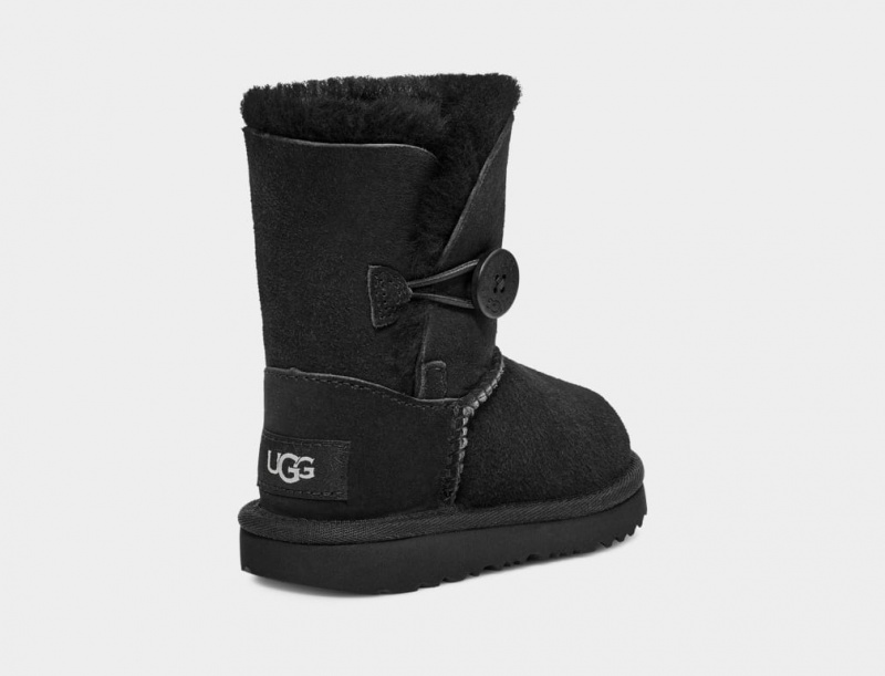 Kozaki Dziecięce Ugg Bailey Button II Czarne | QAG-157943