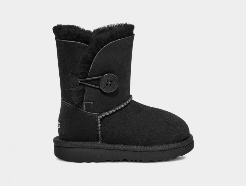 Kozaki Dziecięce Ugg Bailey Button II Czarne | QAG-157943