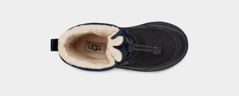 Kozaki Dziecięce Ugg Bellemore Weather Czarne | UVO-065249