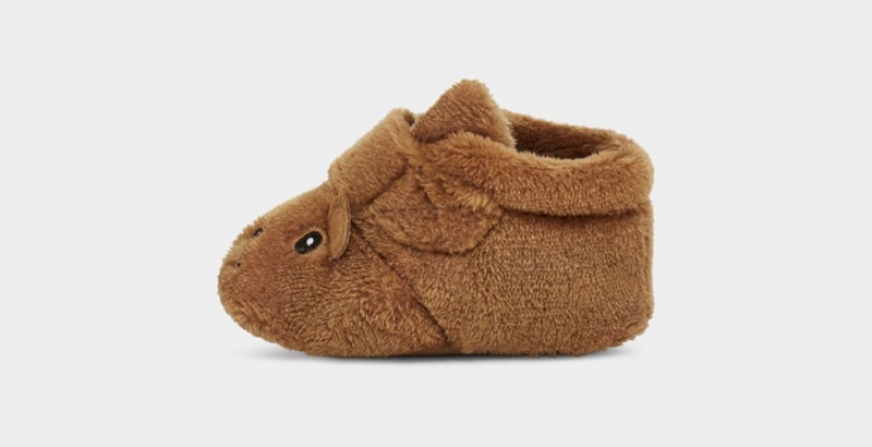 Kozaki Dziecięce Ugg Bixbee And Lovey Bear Stuffie Brązowe | AJS-104652