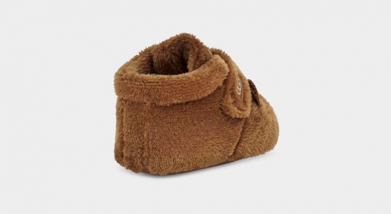 Kozaki Dziecięce Ugg Bixbee And Lovey Bear Stuffie Brązowe | AJS-104652