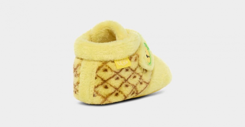 Kozaki Dziecięce Ugg Bixbee Pineapple Stuffie Żółte | VDT-863092