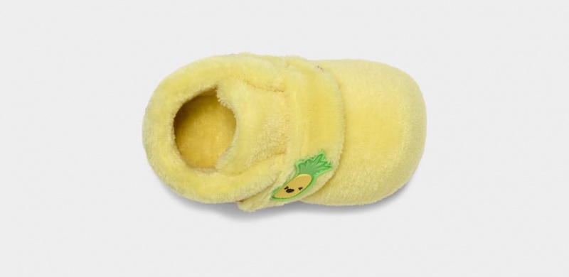 Kozaki Dziecięce Ugg Bixbee Pineapple Stuffie Żółte | VDT-863092