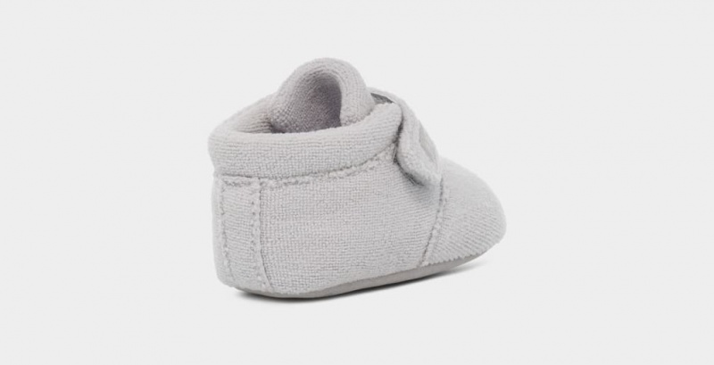 Kozaki Dziecięce Ugg Bixbee Terry Srebrne | APV-714062