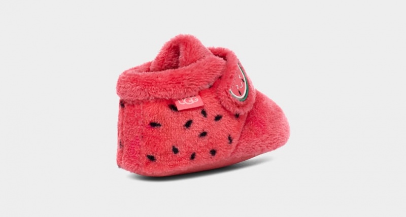 Kozaki Dziecięce Ugg Bixbee Watermelon Stuffie Czerwone | EAW-168904