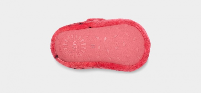 Kozaki Dziecięce Ugg Bixbee Watermelon Stuffie Czerwone | EAW-168904