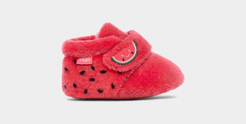 Kozaki Dziecięce Ugg Bixbee Watermelon Stuffie Czerwone | EAW-168904