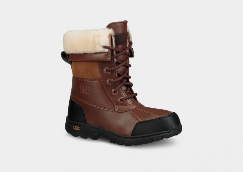 Kozaki Dziecięce Ugg Butte II CWR Brązowe | RSQ-748936