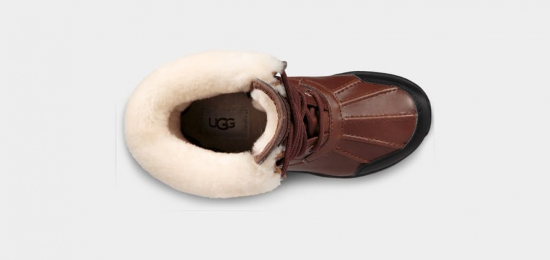 Kozaki Dziecięce Ugg Butte II CWR Brązowe | RSQ-748936