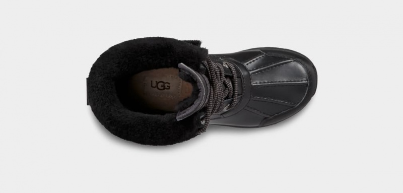 Kozaki Dziecięce Ugg Butte II CWR Czarne | PJA-850694