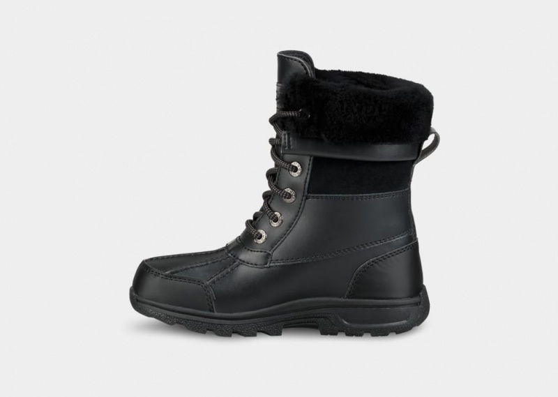 Kozaki Dziecięce Ugg Butte II CWR Czarne | BMY-165920