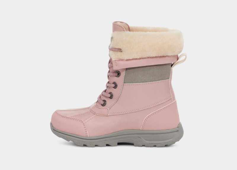 Kozaki Dziecięce Ugg Butte II CWR Różowe | BUC-034618