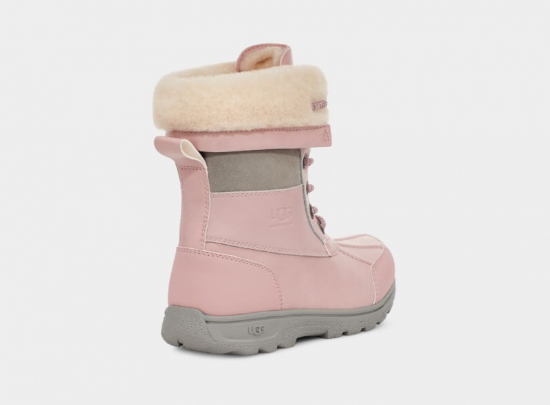 Kozaki Dziecięce Ugg Butte II CWR Różowe | BUC-034618