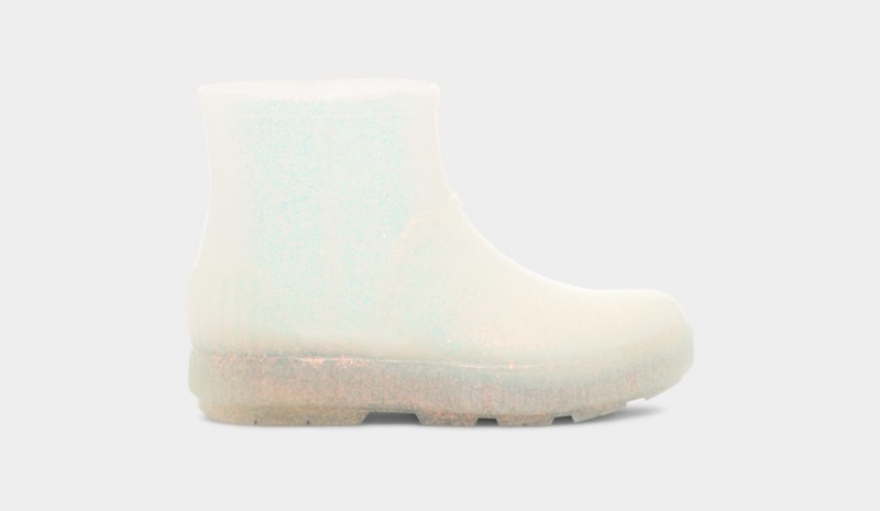 Kozaki Dziecięce Ugg Drizlita Glitter Białe | QYT-048216