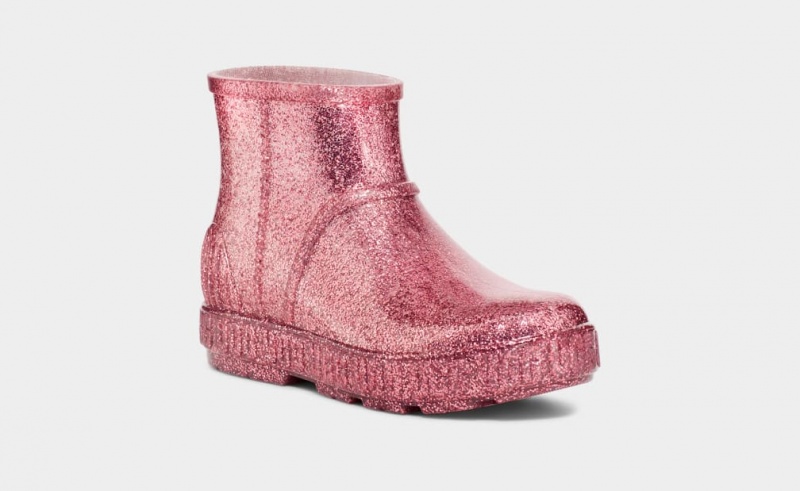 Kozaki Dziecięce Ugg Drizlita Glitter Różowe | CDX-735961