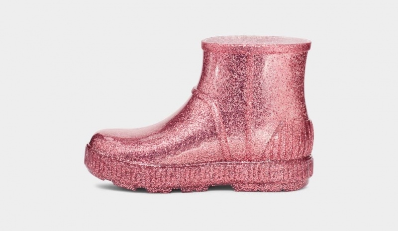 Kozaki Dziecięce Ugg Drizlita Glitter Różowe | CDX-735961