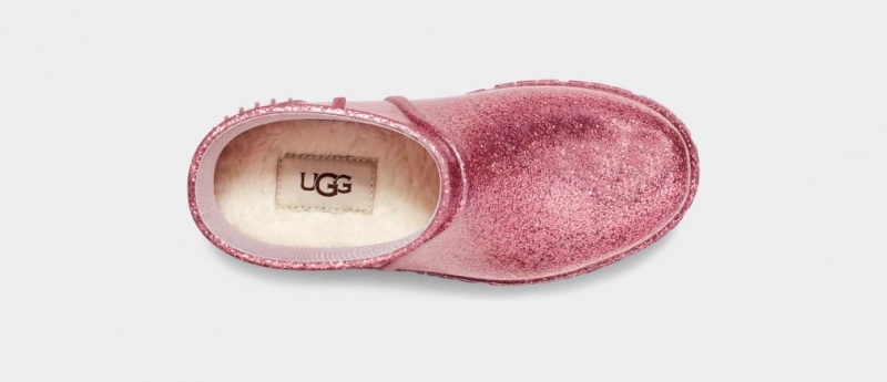 Kozaki Dziecięce Ugg Drizlita Glitter Różowe | CDX-735961