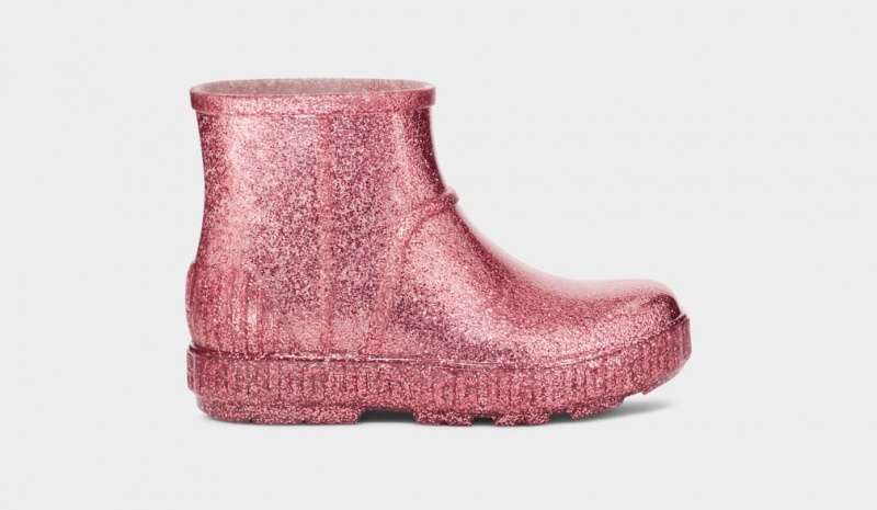 Kozaki Dziecięce Ugg Drizlita Glitter Różowe | CDX-735961