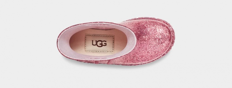 Kozaki Dziecięce Ugg Drizlita Glitter Różowe | AND-742830