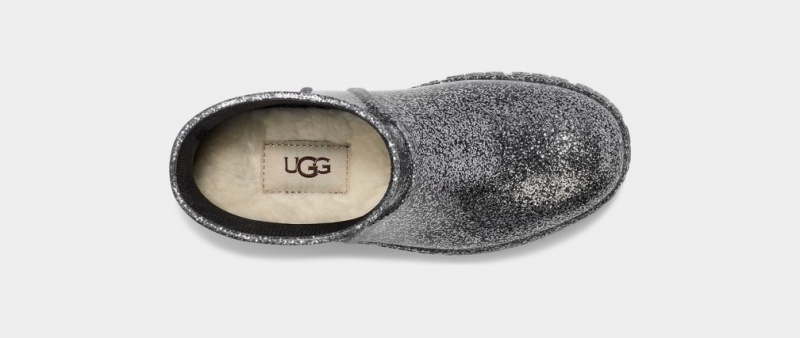 Kozaki Dziecięce Ugg Drizlita Glitter Szare | PLF-436015