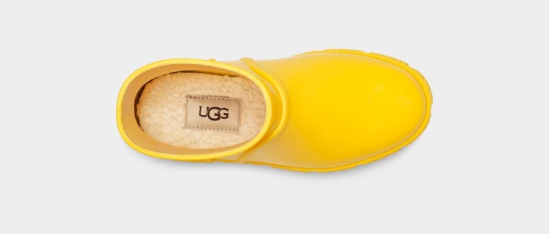 Kozaki Dziecięce Ugg Drizlita Żółte | DRK-539267