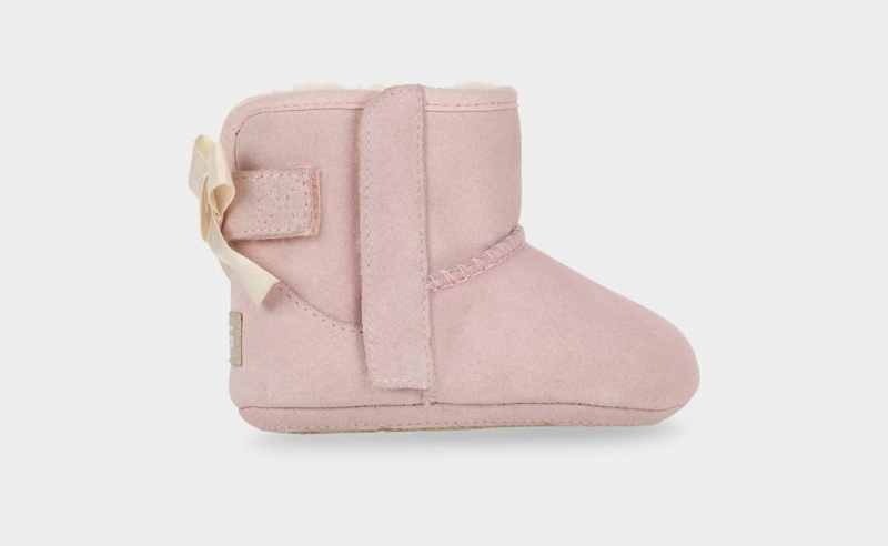 Kozaki Dziecięce Ugg Jesse Bow II Różowe | YEC-406589