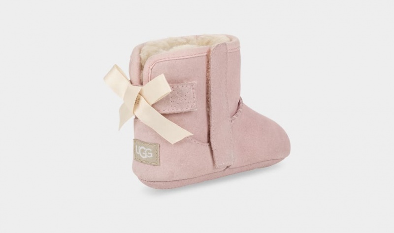 Kozaki Dziecięce Ugg Jesse Bow II Różowe | YEC-406589