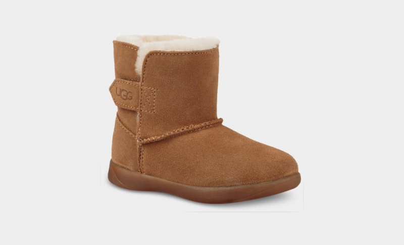 Kozaki Dziecięce Ugg Keelan Brązowe | LEN-162340