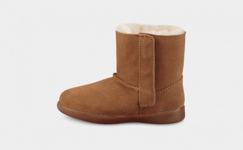 Kozaki Dziecięce Ugg Keelan Brązowe | LEN-162340