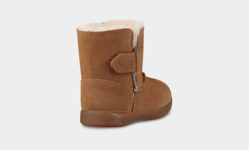 Kozaki Dziecięce Ugg Keelan Brązowe | LEN-162340