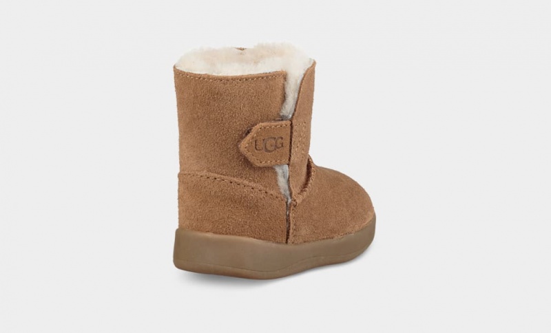 Kozaki Dziecięce Ugg Keelan Brązowe | QNA-927036